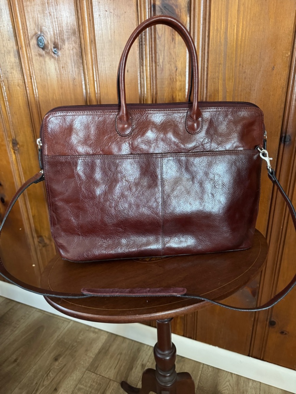 Vintage Wilson Leather Briefcase Satchel Laptop Bag